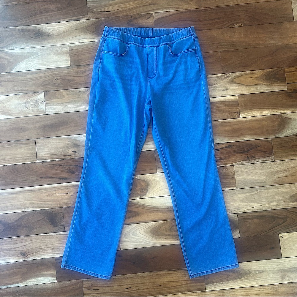 Lands End light blue jeggings